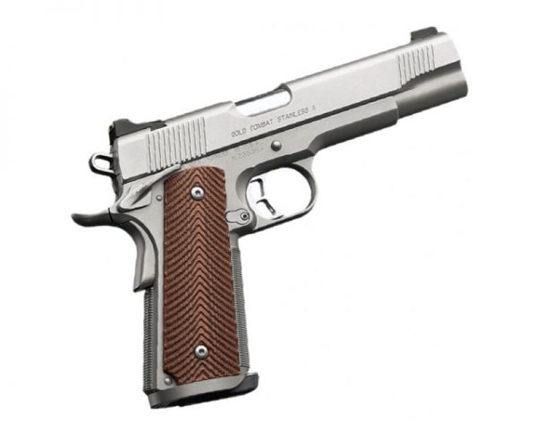 Kimber Gold Combat Stainless II Stainless .45 ACP 5-inch 8Rd Night Sights