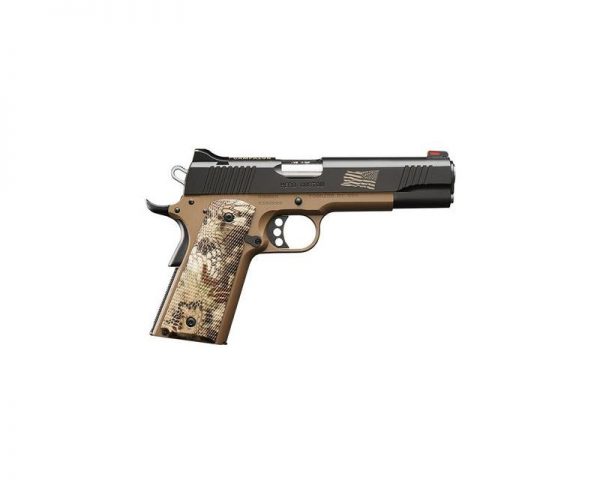 Kimber Hero Custom Flat Dark Earth / Black .45 ACP 5-inch 7Rds