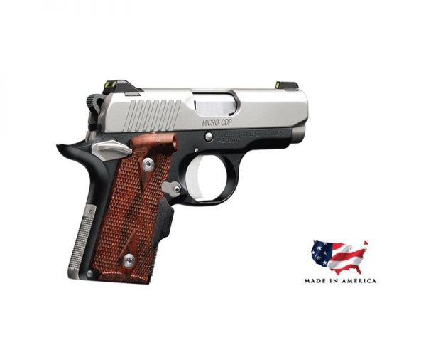 Kimber Micro 9 CDP Stainless / Black 9mm 3.15-inch 6Rds