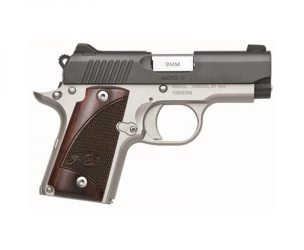 Kimber Micro 9 Two-Tone 9mm 3.15-inch 6Rd Black / Stainless