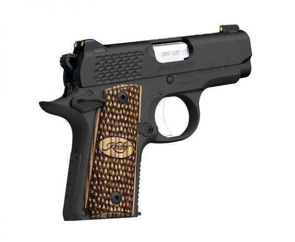 Kimber Micro Raptor 380ACP 2.15 Inch 6 Rd Night Sights Black