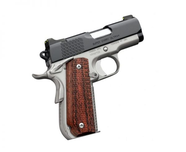 Kimber Super Carry Ultra Black / Satin Silver .45 ACP 3-inch 8rd Night Sights