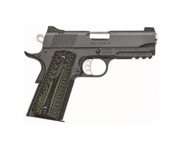 Kimber Pro TLE/RL II 45 ACP 4 Inch 7 Rd Night Sights Black