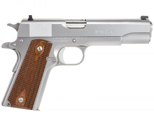 Remington 1911 R1 Stainless .45ACP 5-inch Barrel 7 Rounds with Walnut Grips