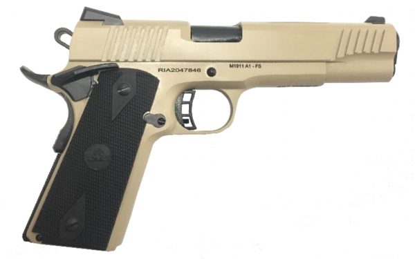 Rock Island Armory M1911-A1 FS TACT 45ACP FDE 5" 7 RDs