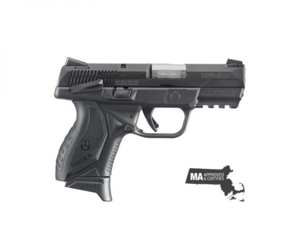 Ruger American Compact Pistol Black 9mm 3.5 Inch 10 Rd