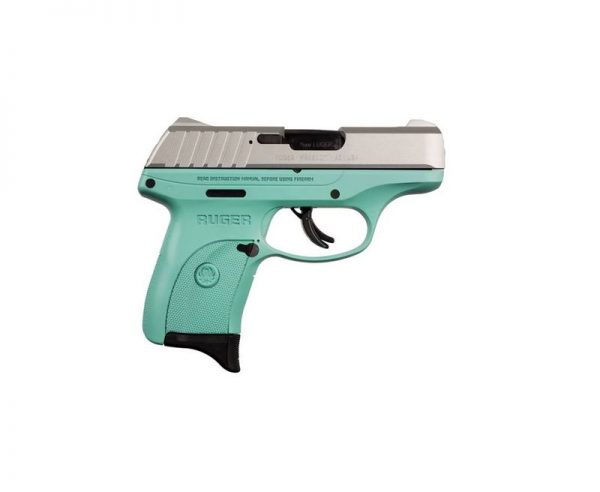 Ruger EC9 Semi-Auto Pistol 7Rds 3.12-inch 9mm Turquoise