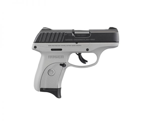 Ruger EC9s Semi-Auto Pistol 9mm Blk/Gry 7Rds 3.12-inch