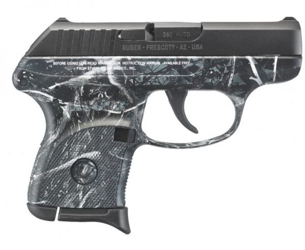 Ruger LCP Reduced Moon Shine Camo Harvest Moon / Black .380 ACP 2.75-inch 6Rds