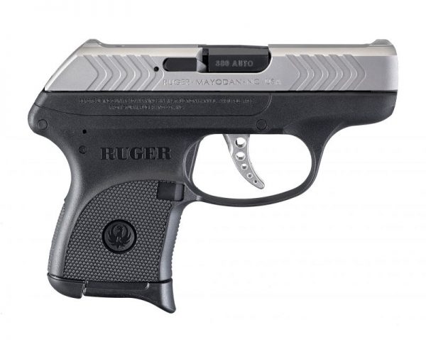 Ruger LCP Stainless / Black .380 ACP 2.75-inch 6Rds