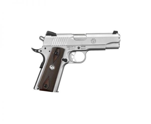 Ruger SR1911 Commander Stainless .45ACP 4.25-inch 7Rds