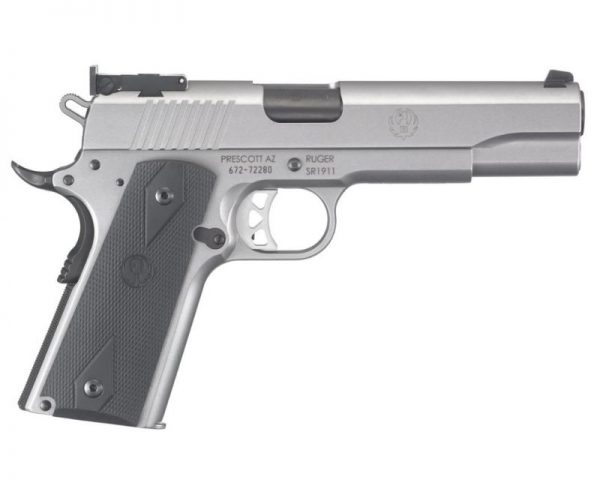 Ruger SR1911 TARGET 10MM Stainless Steel 5inch 8 Rounds