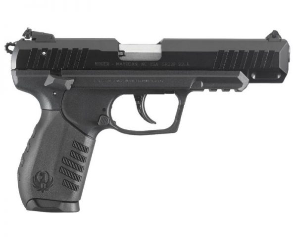 Ruger SR22 Black .22LR 4.5-inch 10Rd Adjustable Sights