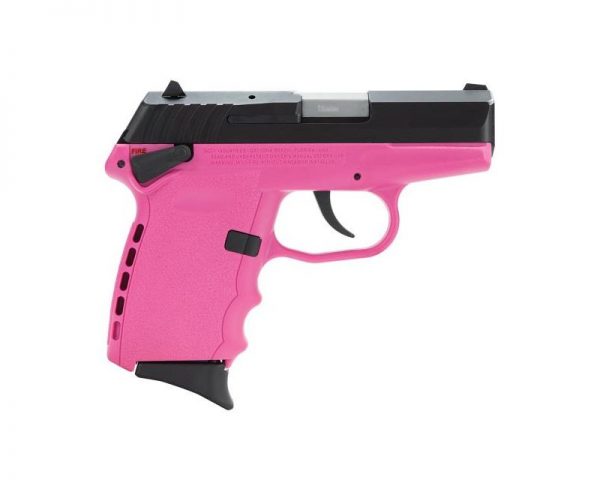 SCCY CPX-1 Black / Pink 9mm 3.1-inch 10rd