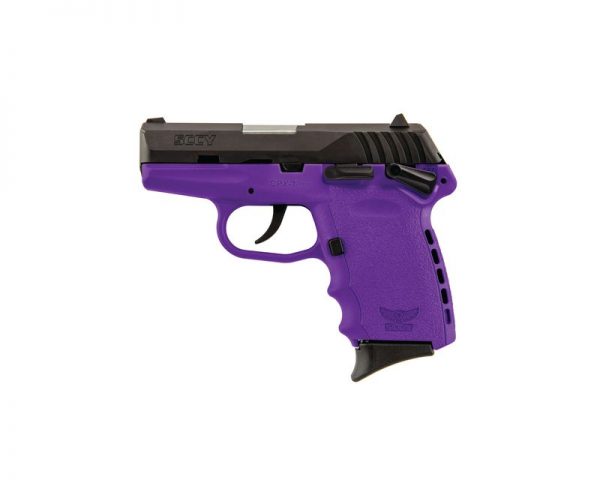 SCCY CPX-1 Purple/Black 9mm 3.1-inch 10 1 Rd w/ Manual Safety