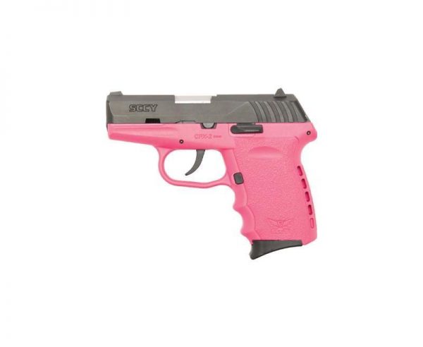 SCCY CPX-2 Black / Pink 9mm 3.1-inch 10Rd