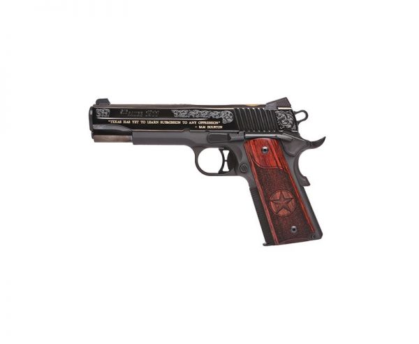 Sig Sauer 1911 Engraved Texas Gold Black .45ACP 5-inch 8rd