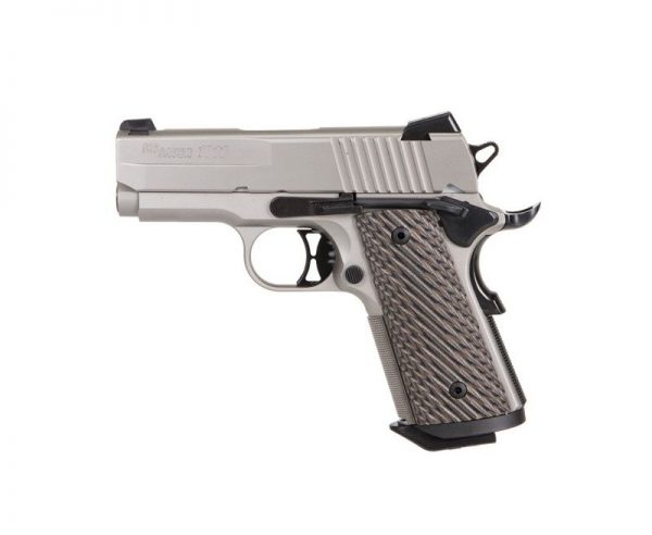 Sig Sauer 1911 Ultracompact Nickel PVD 9mm 3.3-inch 8Rds