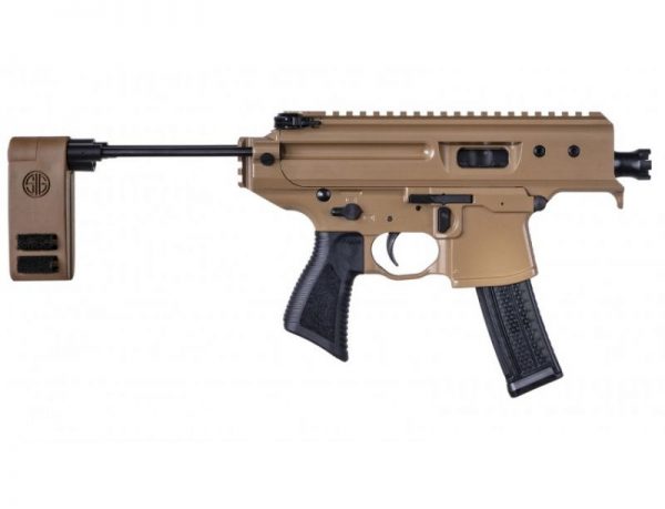 Sig Sauer MPX Copperhead Coyote Tan 9mm 3.5-inch 20Rds