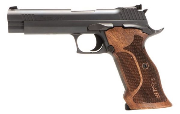 Sig Sauer P210 Target Nitron/Walnut 9mm 5-inch 8rd