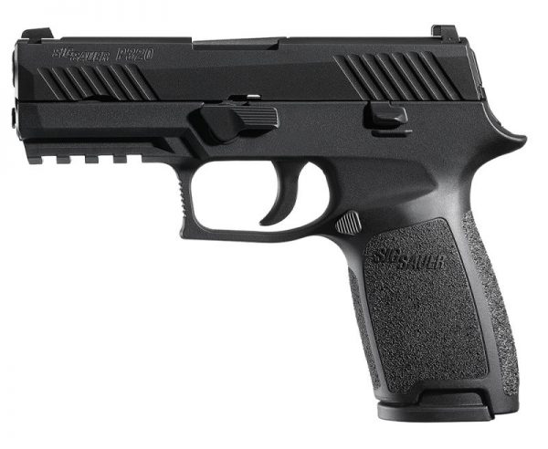 Sig Sauer P320 Carry Black Nitron 9mm 3.9-inch 17Rds Contrast Sights