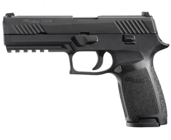 Sig Sauer P320 Full Size Black Nitron .45 ACP 4.7-inch 10Rds Siglite Night Sights