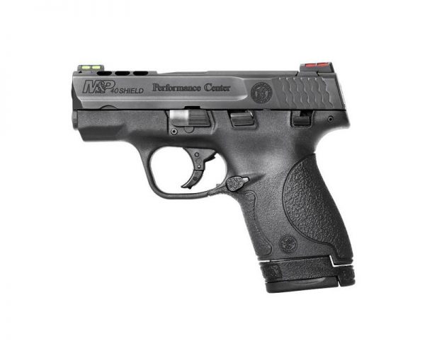 Smith and Wesson M&P40 Shield Performance Center Black .40 SW 3.1-inch 7rd Ported Barrel Hi-Viz Sights