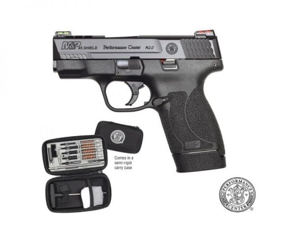 Smith and Wesson M&P45 Shield 2.0 HiViz Sights .45 ACP 3.3-inch 7Rds