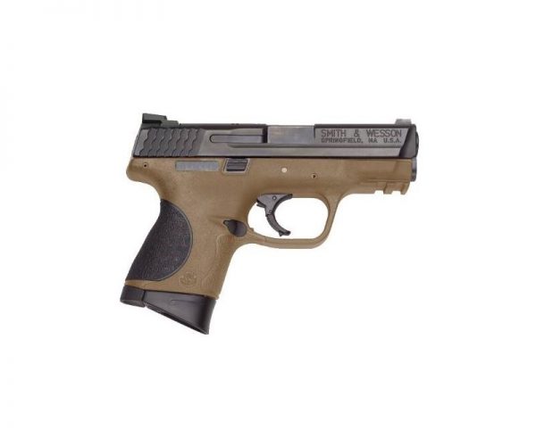 Smith and Wesson M&P9 Compact Black / FDE 9mm 3.5-inch 12Rd