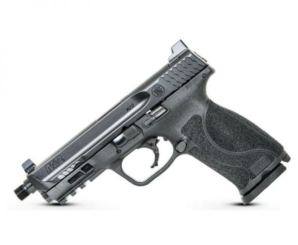 Smith and Wesson M&P9 M2.0 9mm 4.6-inch Threaded Barrel 17 Rounds Tall Sights No Thumb Safety