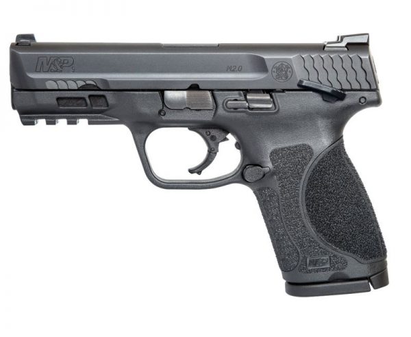 Smith and Wesson M&P9 M2.0 Compact MA Compliant Black 9mm 4-inch 10Rds