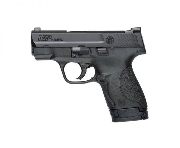 Smith and Wesson M&P9 Shield Black 9mm 3.125-inch 8Rd Night Sights No Thumb Safety