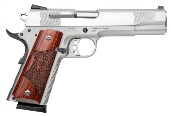 Smith & Wesson SW1911 E-Series .45 ACP 5" Barrel 8 RDs Stainless