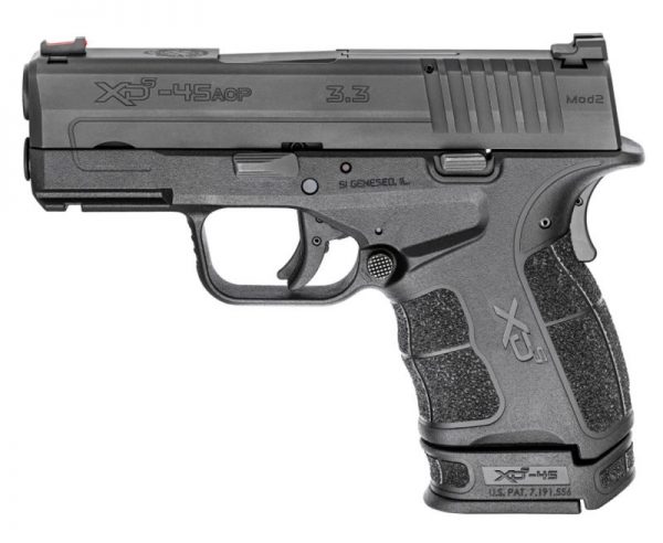 Springfield Armory XD-S Mod.2 Handgun Gear Up Package Black .45 ACP 3.3-inch 5Rds