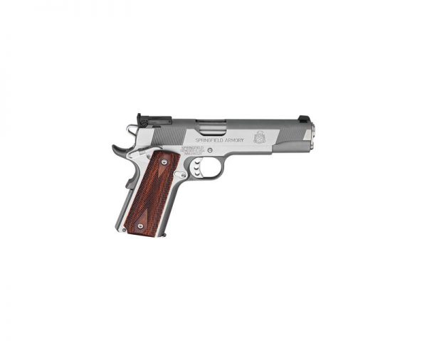 Springfield 1911 Loaded Stainless Steel .45ACP 5-inch 7rd - California Compliant Model