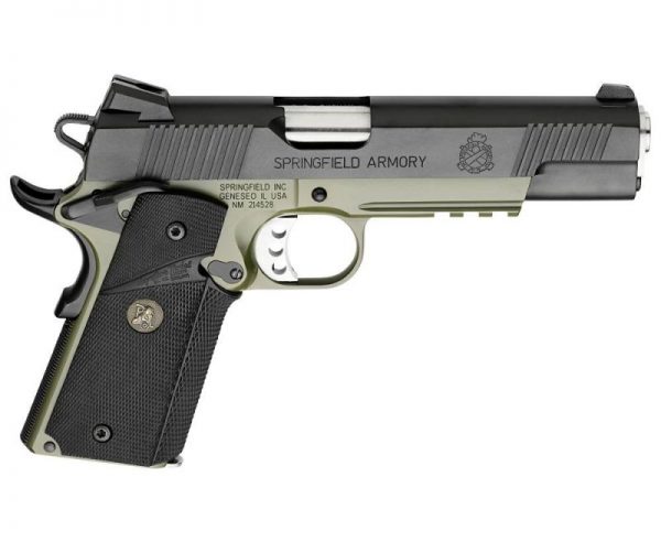 Springfield Loaded Operator MC Black / OD Green .45 ACP 5-inch 8Rds