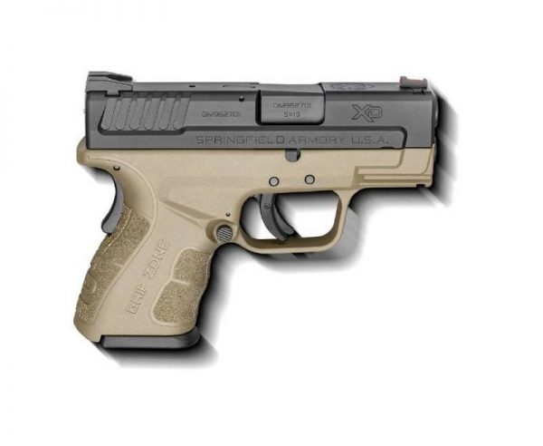 Springfield XD Mod.2 Sub-Compact Black / FDE 9mm 3-inch 16Rd