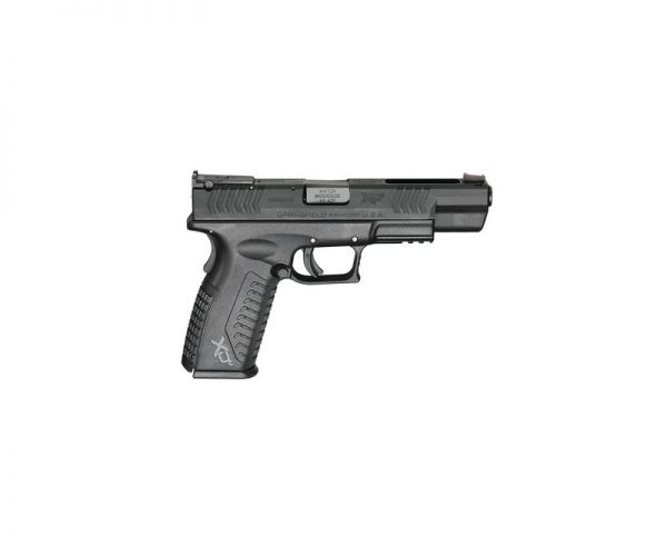 Springfield XD(M) Competition Black .45 ACP 5.25-inch 13Rd Fiber Front Sight Adjustable Rear Sight