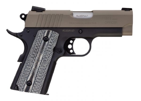 Taurus 1911 Officer 45ACP BK/SAND 3.5-inch 6Rds