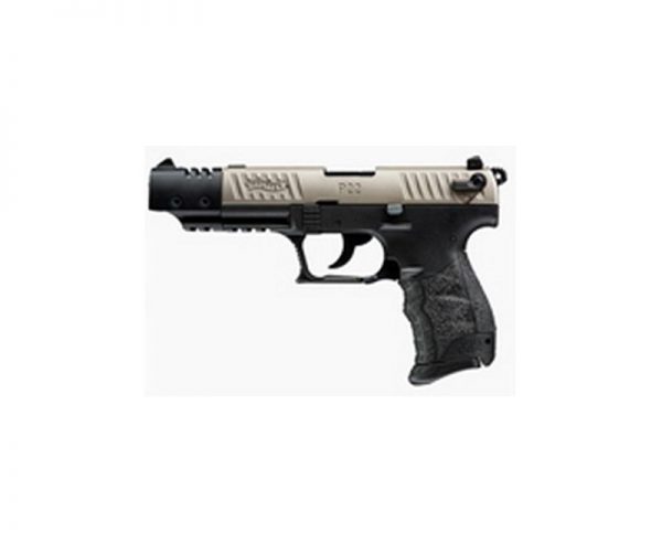 Walther P22 22LR CA TGT Nickel 5-inch