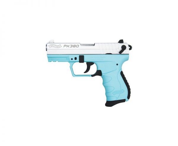 Walther PK380 Semi Auto Pistol Robins Egg Blue 380ACP 3.6 inch 8 rd Compact