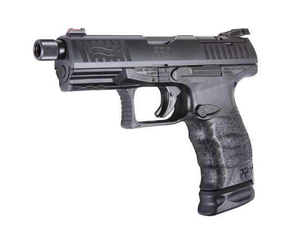 Walther PPQ Q4 TAC Black 9mm 4.6-inch 17rd Threaded Barrel