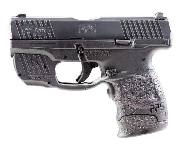 Walther PPS M2 Black 9mm 3.2 inch 7 rd with Crimson Trace Laser