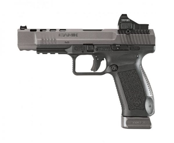 Century Arms Canik TP9SFX Tungsten & Black 9mm 5.2-inch Barrel 20 Rounds with Vortex Viper Red Dot - Image 3