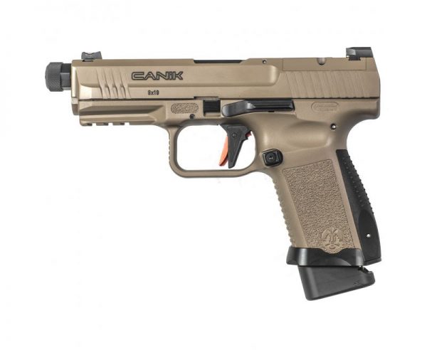 Canik TP9SF Elite Combat Flat Dark Earth 9mm 4.78-inch One 17Rd and One 15Rd Magazine - Image 3