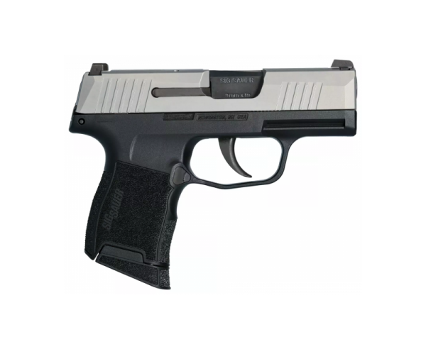 Sig Sauer P365 Micro-Compact Two-Tone 9mm 3.1" Barrel 10-Rounds White Dot Contrast Sights - Image 2