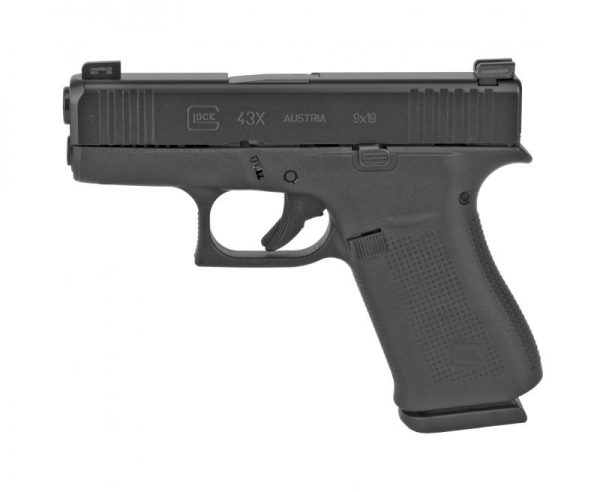 Glock G43X Pistol 9mm 3.4" Barrel 10 RDs AmeriGlo Bold Sights - Image 3