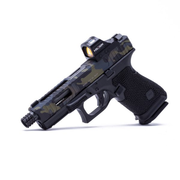 The Gun Co LVL-1 Custom Glock G19 Gen4 9mm 4.02-inch 15Rds - Holosun Reflex Red Dot Micro Roni - Image 3