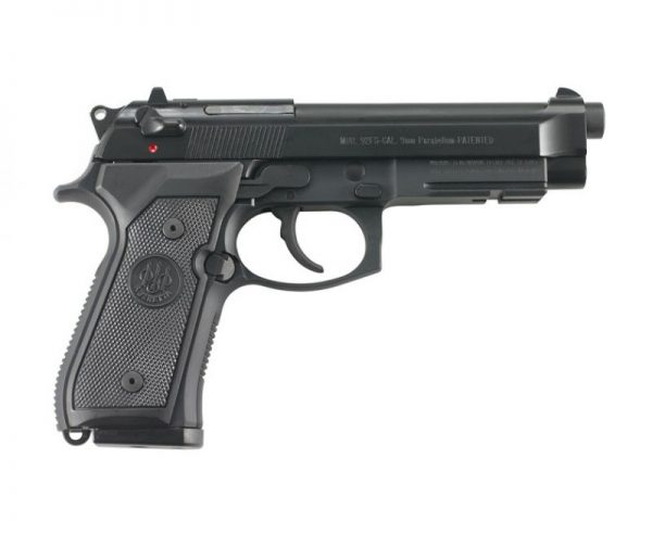 Beretta M9A1 9mm 4.9" Barrel 15-Rounds with 3-Dot Sights