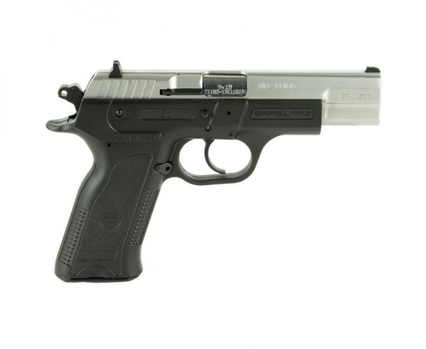 SAR B6 Stainless / Black 9mm 4.5" Barrel 17-Rounds